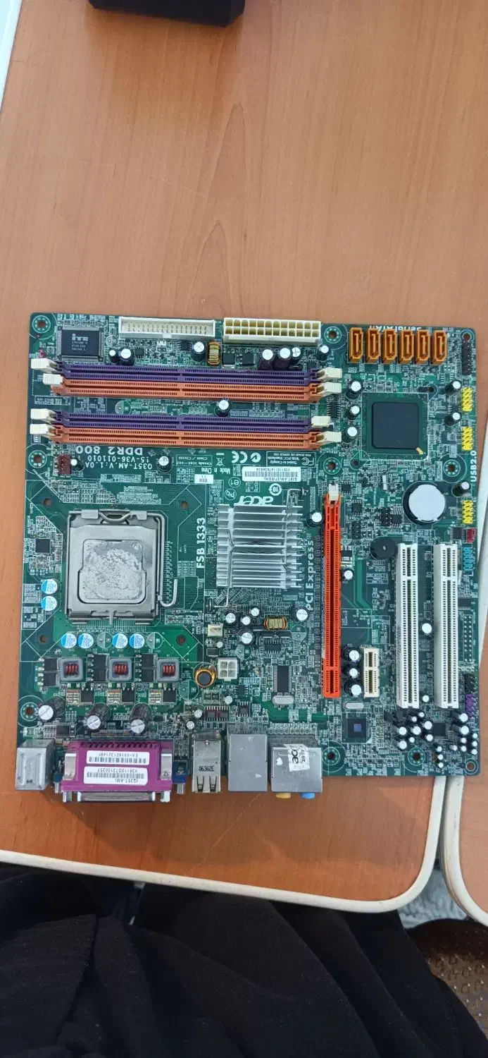 مادربرد ddr2 acerسالم|قطعات و لوازم جانبی رایانه|کرمانشاه, |دیوار