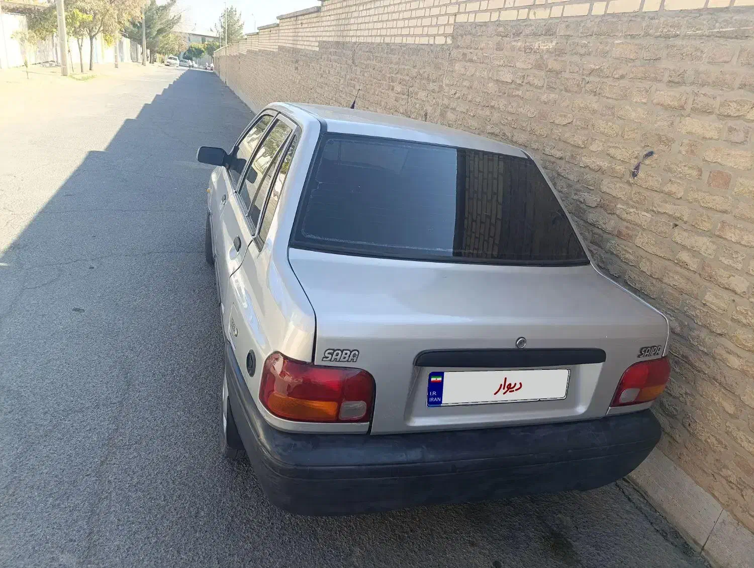 پراید نقره ای|خودرو سواری و وانت|گلپایگان, |دیوار