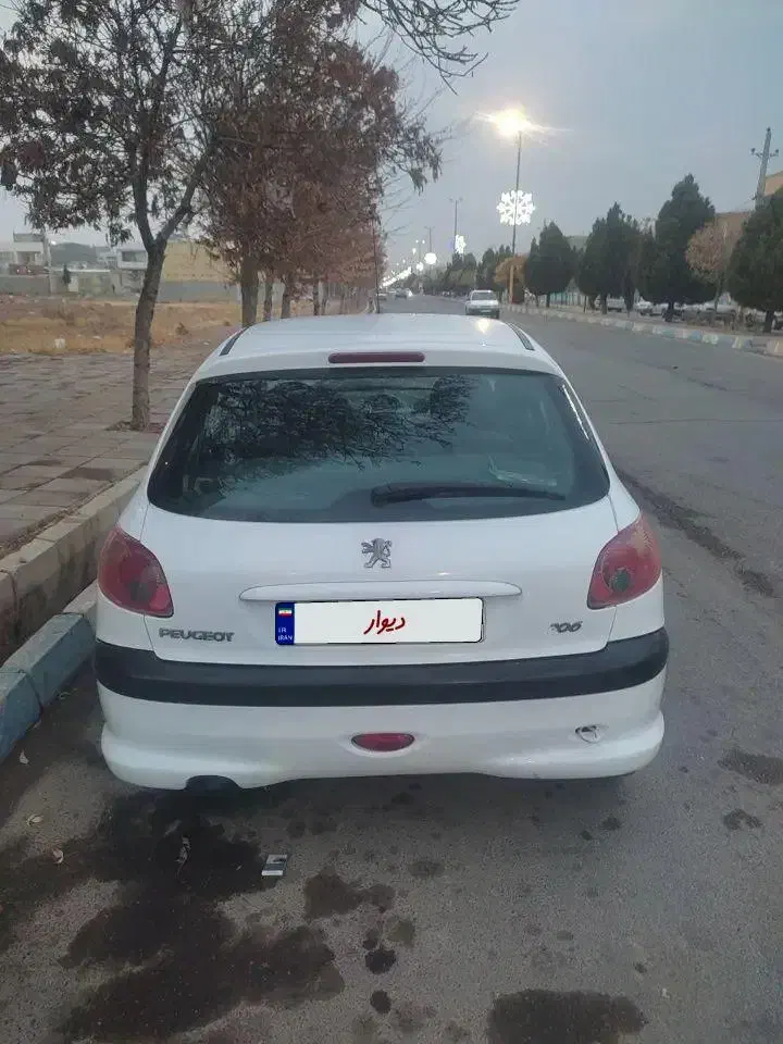 206 مدل 91 پلمپ|خودرو سواری و وانت|تاکستان, |دیوار