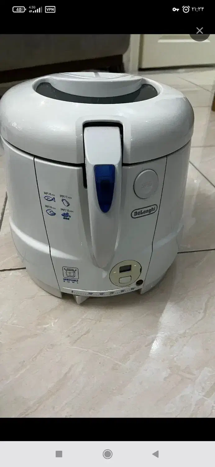 سرخ کن دلونگی اصل ایتالیا|اجاق گاز و لوازم برقی پختوپز|تهران, مشیریه|دیوار