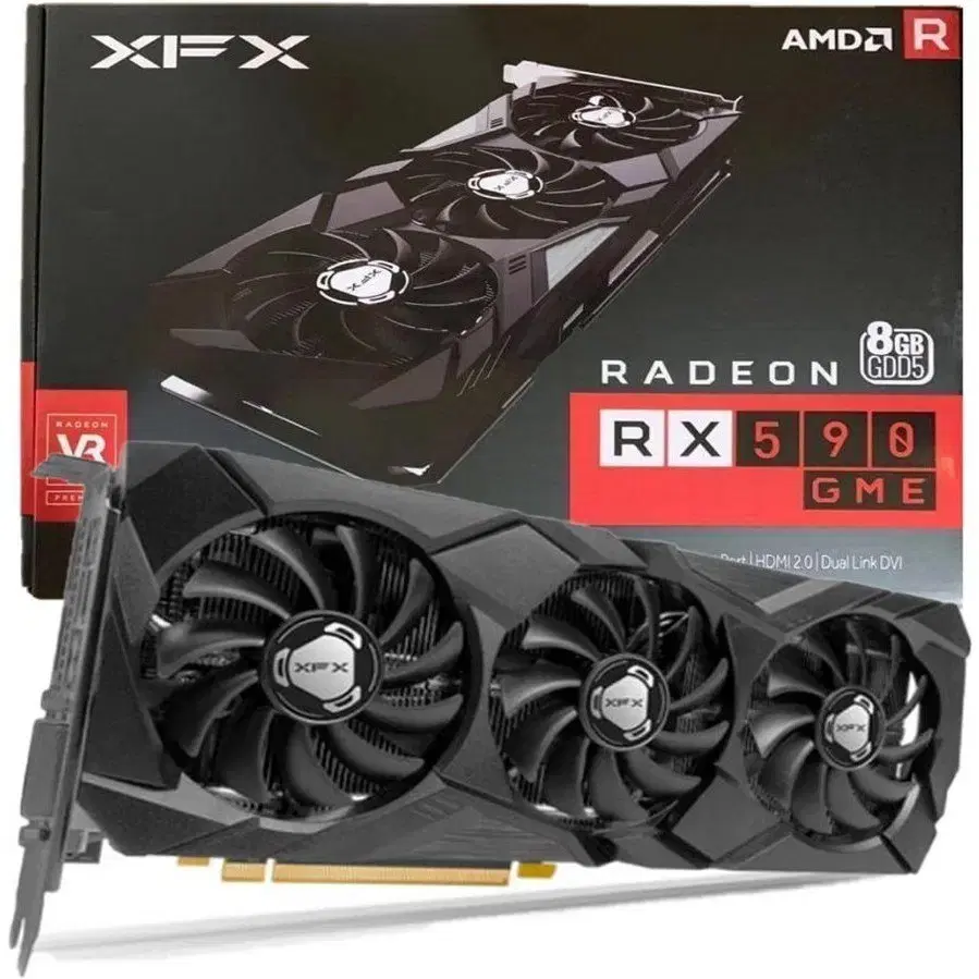 گرافیک ایکس اف ایکس XFX RX 590 GME 8GB|قطعات و لوازم جانبی رایانه|تهران, کاشانک|دیوار