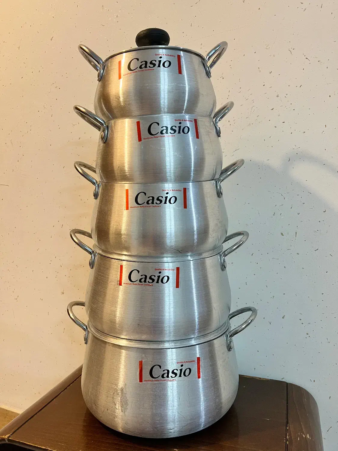 سرویس ۱۰ پارچه قابلمه روحی کاسیو|ظروف پختوپز|بروجرد, |دیوار