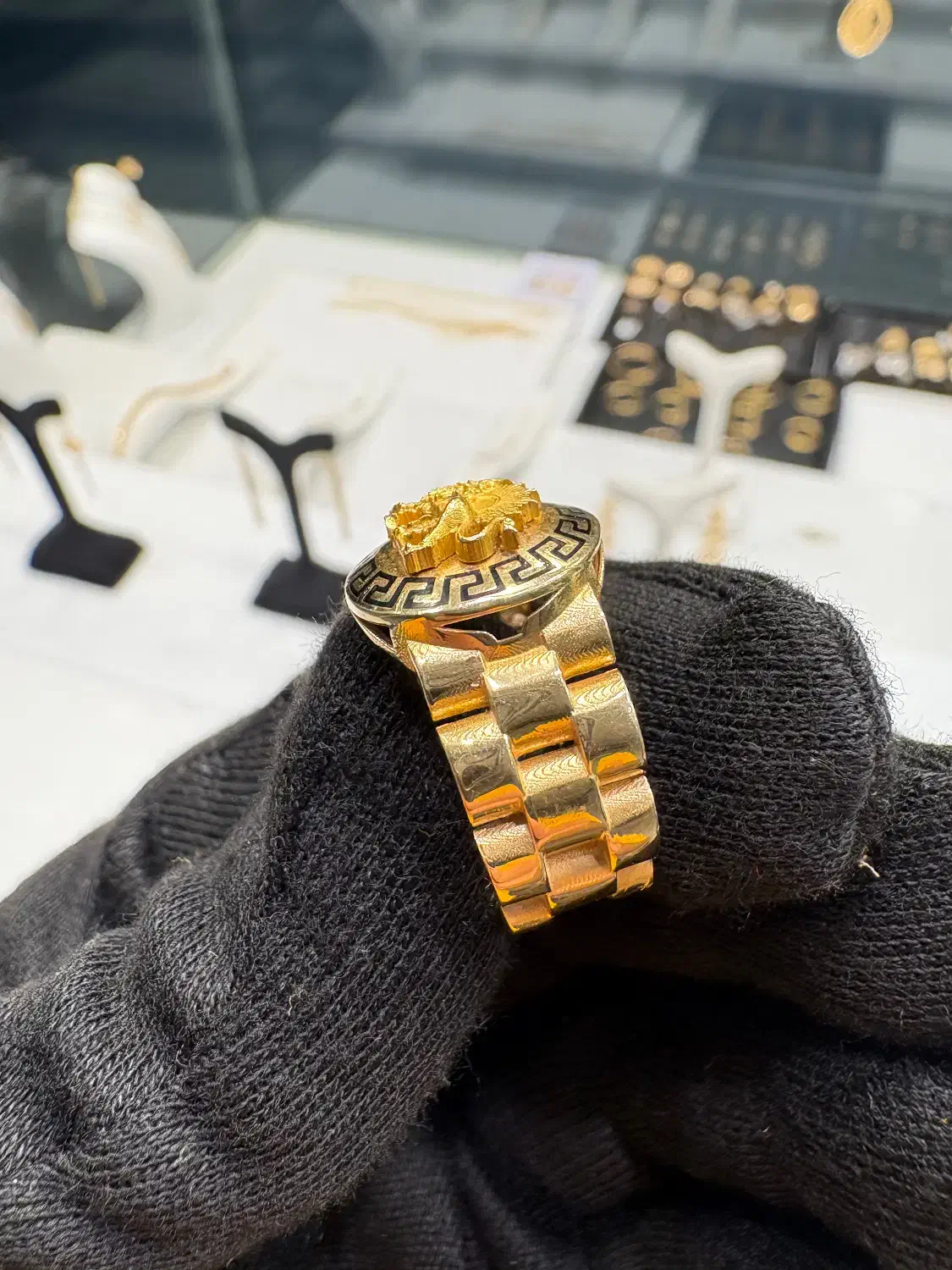 انگشتر طلا مردانه|جواهرات|کرمانشاه, |دیوار