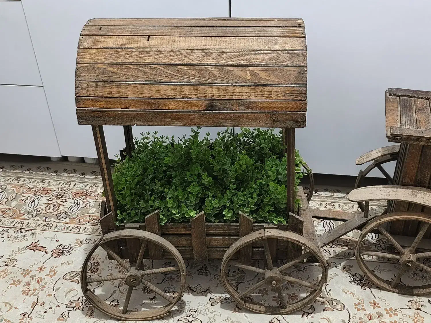 کالسکه تزئینی با گل|صنایع دستی و سایر لوازم تزئینی|شریف‌آباد, |دیوار