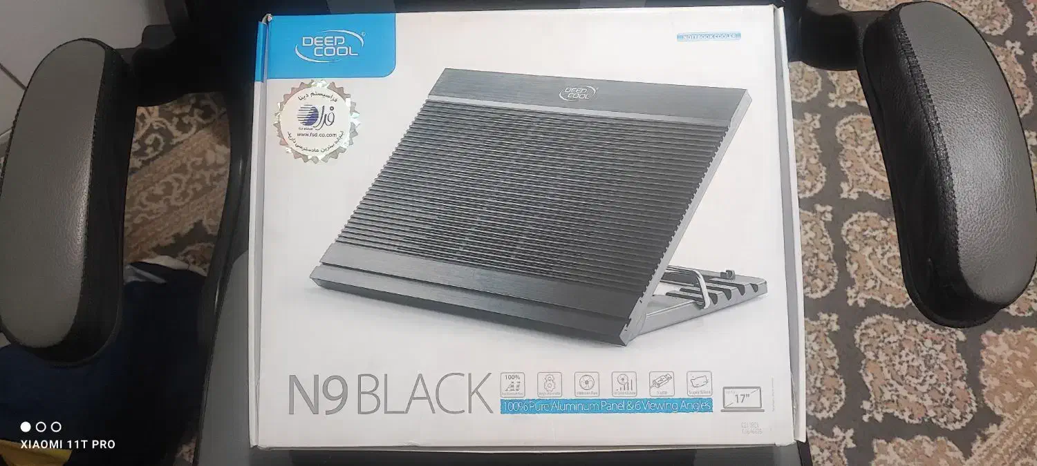 کولد پد دیپ کول مدل N9 در حد نو|قطعات و لوازم جانبی رایانه|تهران, شهرک دریا|دیوار