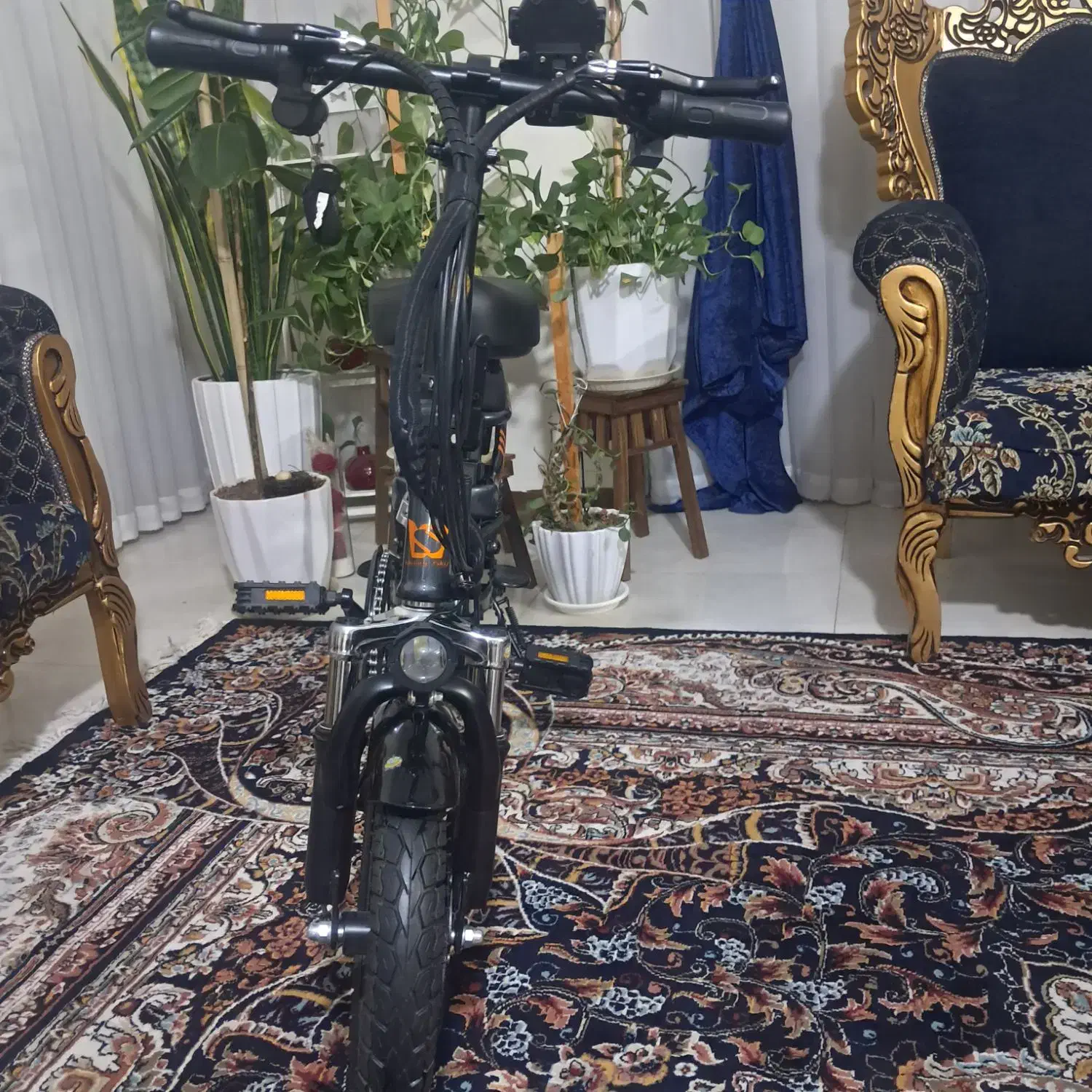 دوچرخه برقی دونفره تاشو( درحد آکبند)|دوچرخه، اسکیت، اسکوتر|اصفهان, شاه پسند|دیوار