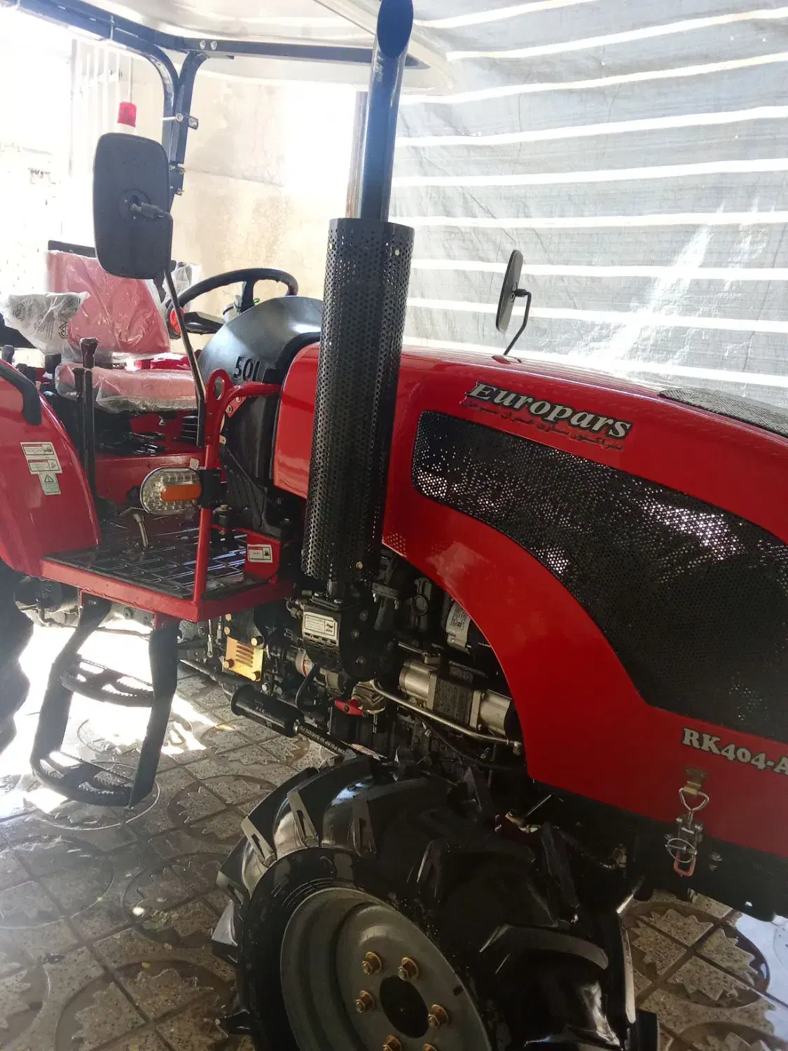 تراکتور یورو پارس ۴۰۴ سیرجان حراج واقعی|خودرو سنگین|رشت, دباغیان|دیوار