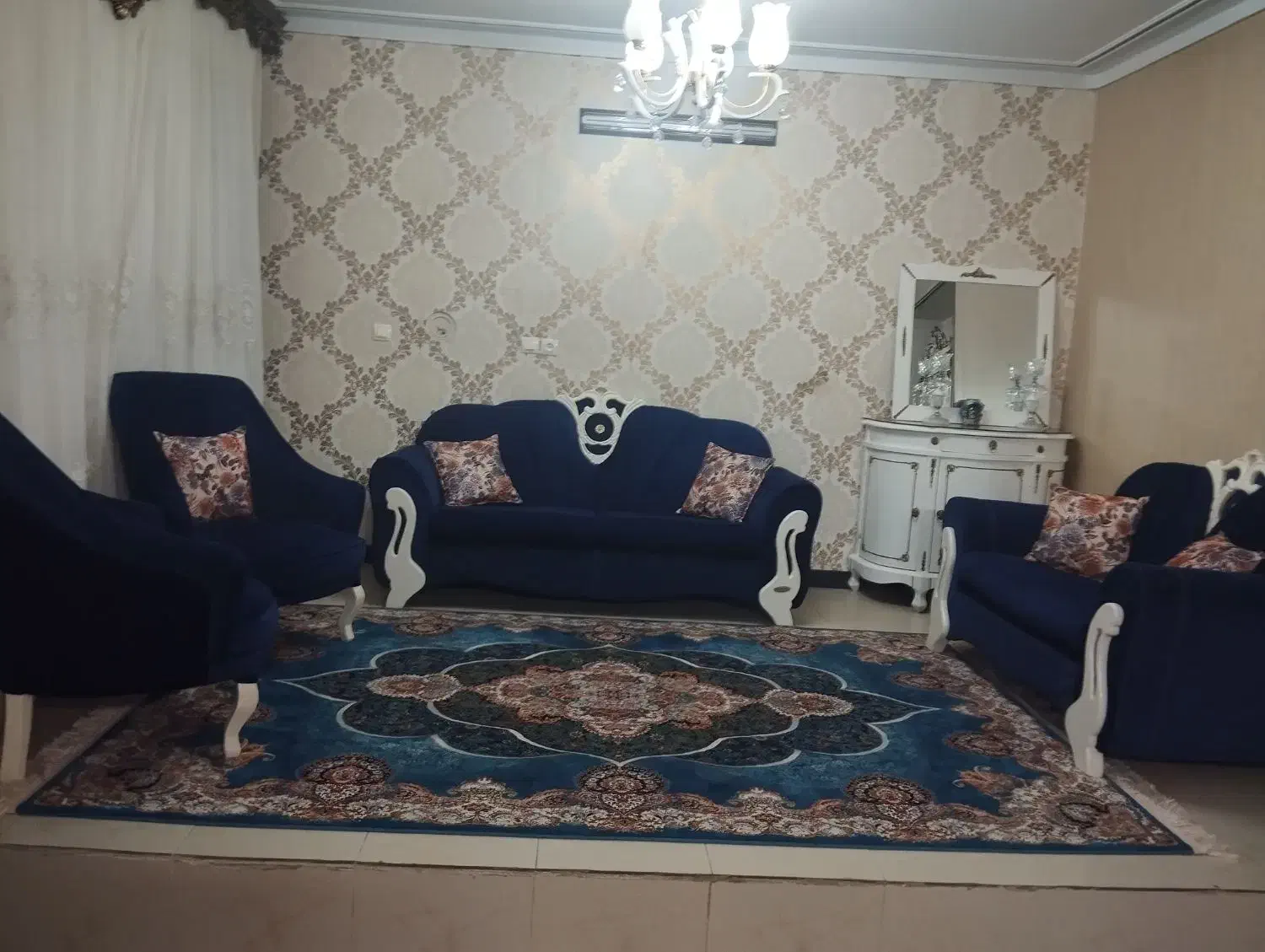 فرش ،پرده ومبل|فرش|قزوین, |دیوار