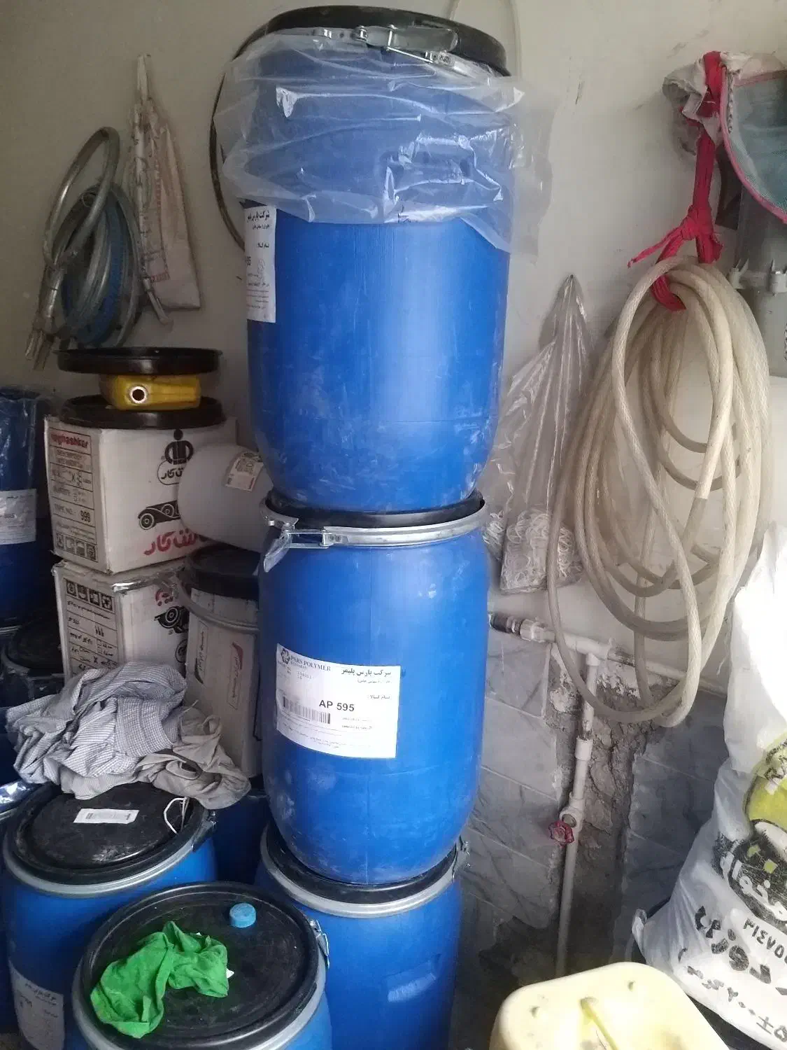 بشکه پلاستیکی آبی ۶۰ لیتری|ظروف نگهدارنده، پلاستیکی، یکبارمصرف|مشهد, گلبرگ|دیوار