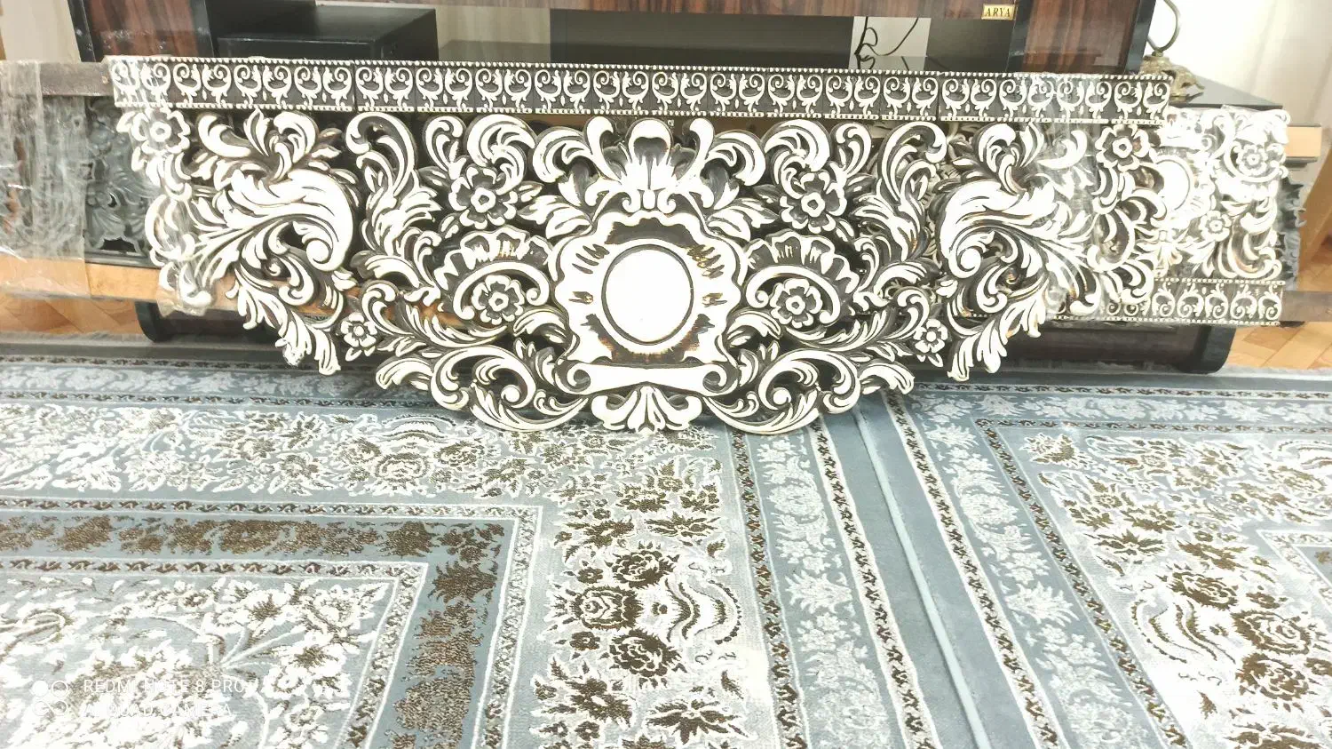 کتیبه استخوانی|پرده، رانر، رومیزی|اردبیل, |دیوار