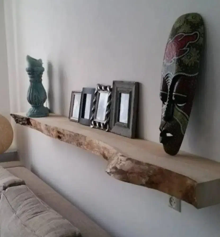 شلف چوب طبیعی|کتابخانه، شلف، قفسه‌های دیواری|تهران, صادقیه|دیوار