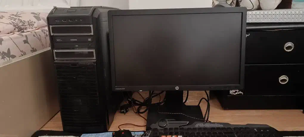 pc کامپیوتر قدرتمند به همراه مانیتور|رایانه رومیزی|سلمان‌شهر, |دیوار