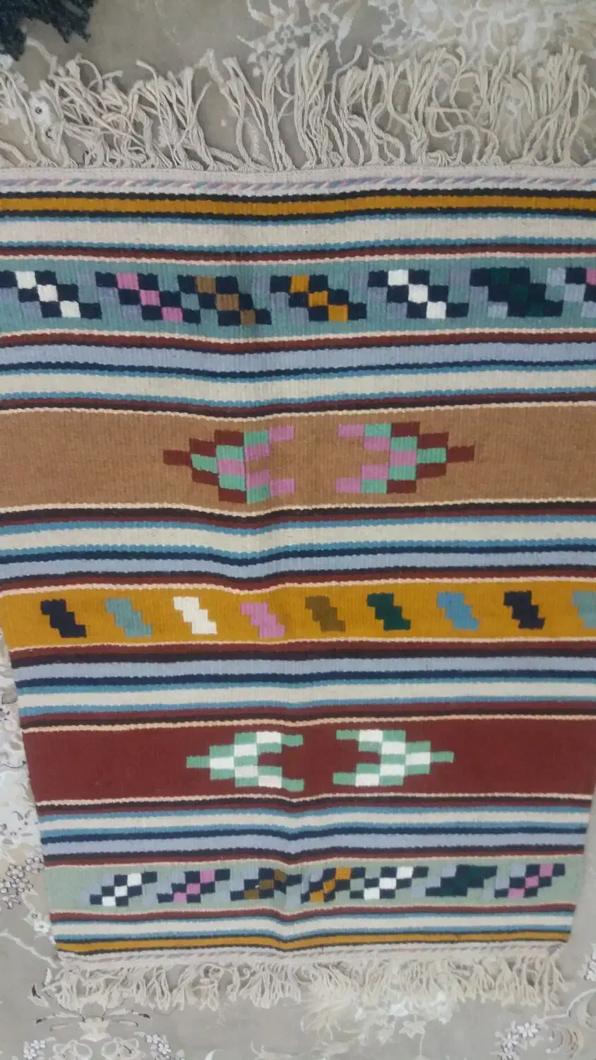 گلیم|گلیم، جاجیم، گبه|بیرجند, |دیوار