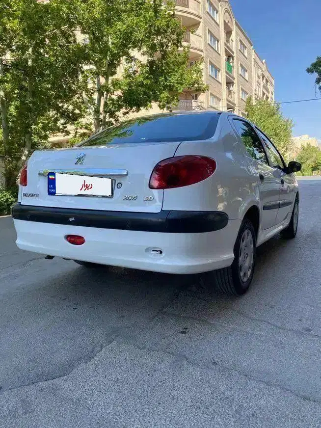 206 sd v8 مدل 97|خودرو سواری و وانت|ملایر, |دیوار