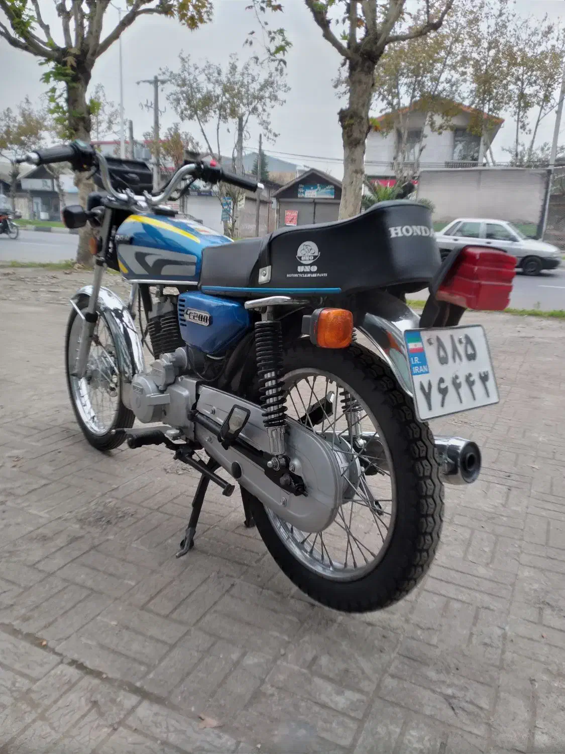 هوندا ۲۰۰ کاربرات درحد صفر|موتورسیکلت|رشت, چله خانه|دیوار