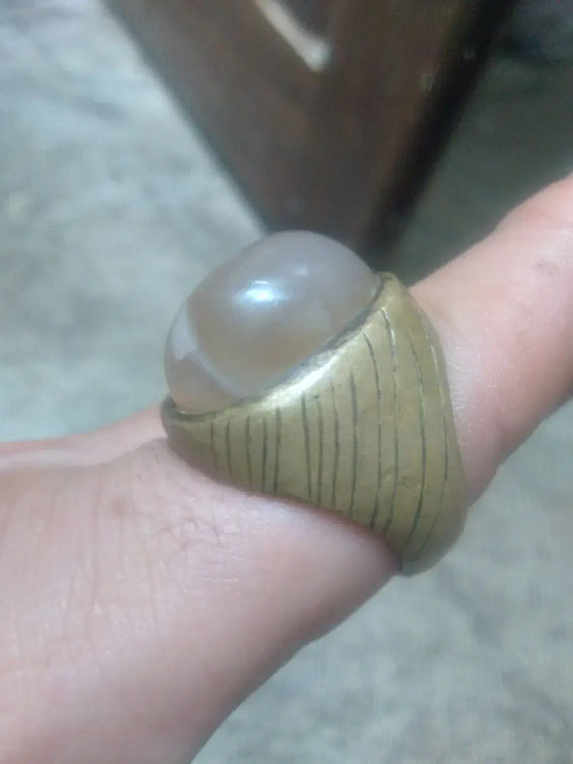 انگشتر قدیمی دست ساز عقیق|جواهرات|رینه, |دیوار