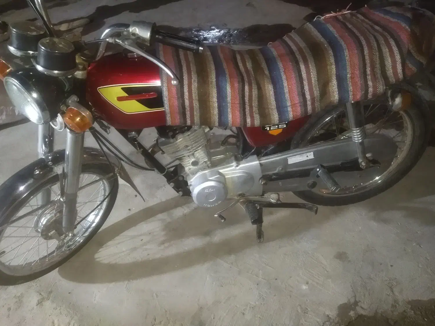 سیجی هندا ژاپن مزایده|موتورسیکلت|کاکی, |دیوار