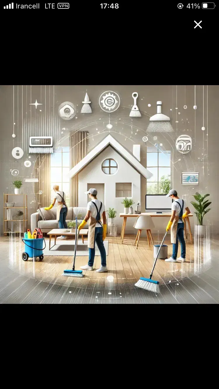 شزکت خدماتی ونظافتی ومبل شویی|خدمات نظافت|مشهد, احمدآباد|دیوار