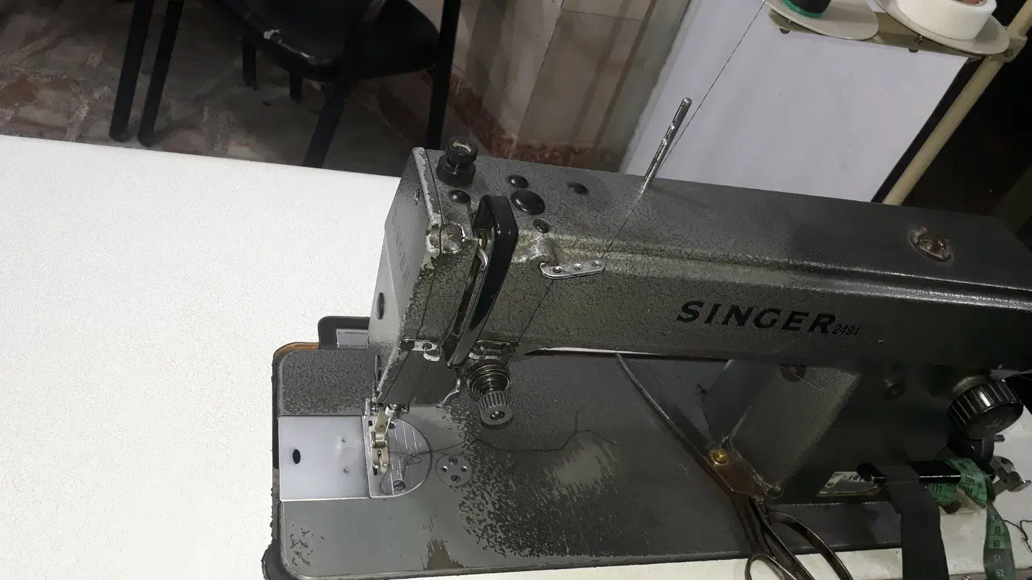 چرخ راسته دوز چرخ سردوز|چرخ خیاطی و ریسندگی|رشت, کوی بیانی|دیوار