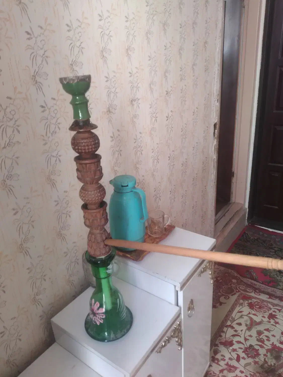 قلیان چوبی|کلکسیون و سرگرمی|تبریز, |دیوار