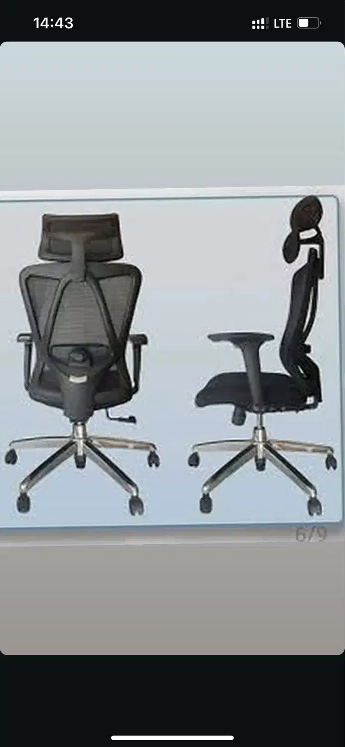 فروش انواع صندلی صندلی شرکتی درجه یک ۴۰ گارانتی|صندلی و نیمکت|بجنورد, |دیوار