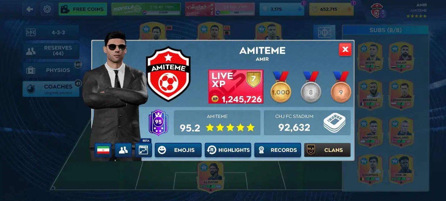 فول اکانت DLS|کنسول، بازی ویدئویی و آنلاین|چابکسر, |دیوار