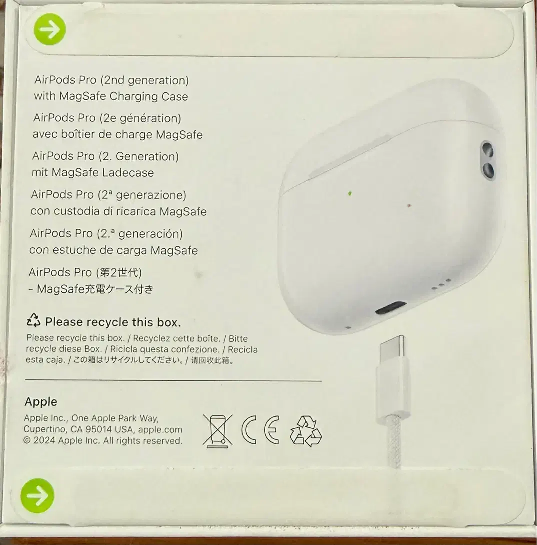 ایرپاد اپل مدل AirPods Pro 2nd Generation|لوازم جانبی موبایل و تبلت|شیراز, گلدشت معالی‌آباد|دیوار