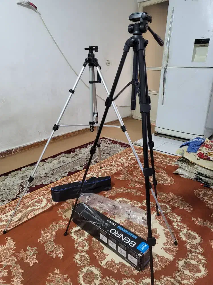 پایه دوربین بنرواکبندویه پایه درحدویه دوربین کنون|دوربین عکاسی و فیلم‌برداری|تهران, هرندی|دیوار