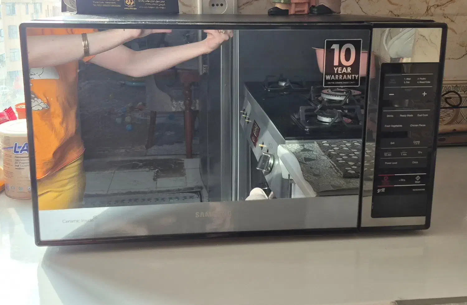 ماکروفر در حد نو.|اجاق گاز و لوازم برقی پخت‌وپز|ملارد, |دیوار