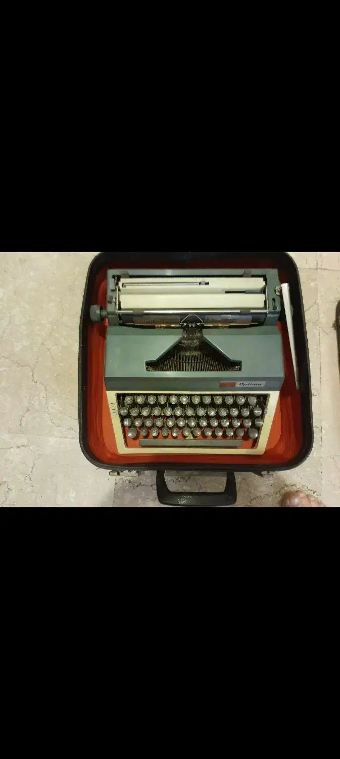 دستگاه تایپ اپتیما|کلکسیون اشیاء عتیقه|تهران, اکباتان|دیوار