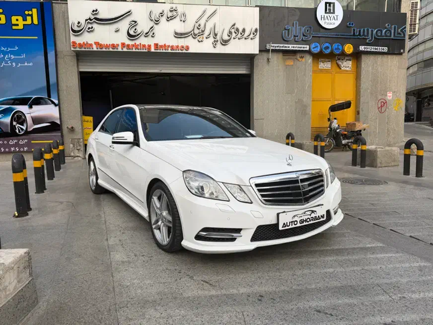 بنز E300 سفید مدل ۲۰۱۳|خودرو سواری و وانت|تهران, شهرک غرب|دیوار