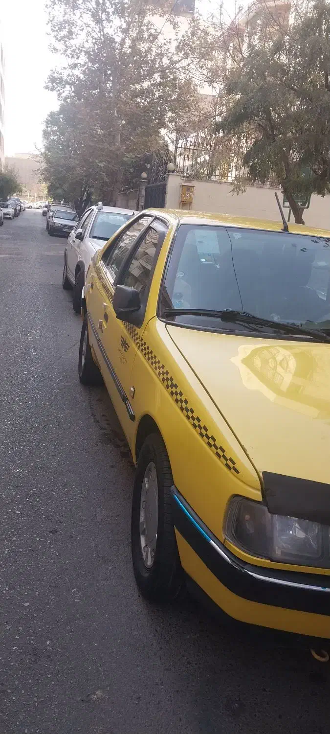 فروش یا تعویض تاکسی داخل شهری با خودرو شخصی|خودرو سواری و وانت|ساوه, |دیوار