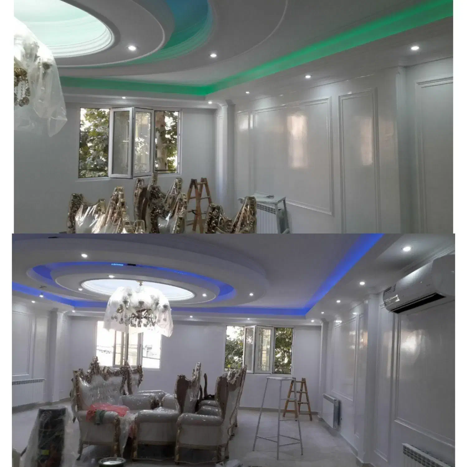 نقاشی ساختمان رنگ آمیزی رنگکاری|خدمات پیشه و مهارت|بیرجند, |دیوار