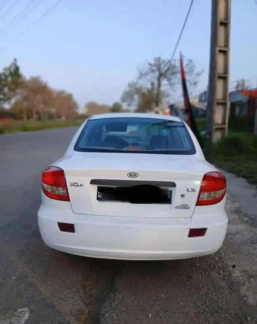 فروش ریو سفید مدل 91 در حد|خودرو سواری و وانت|لنگرود, |دیوار