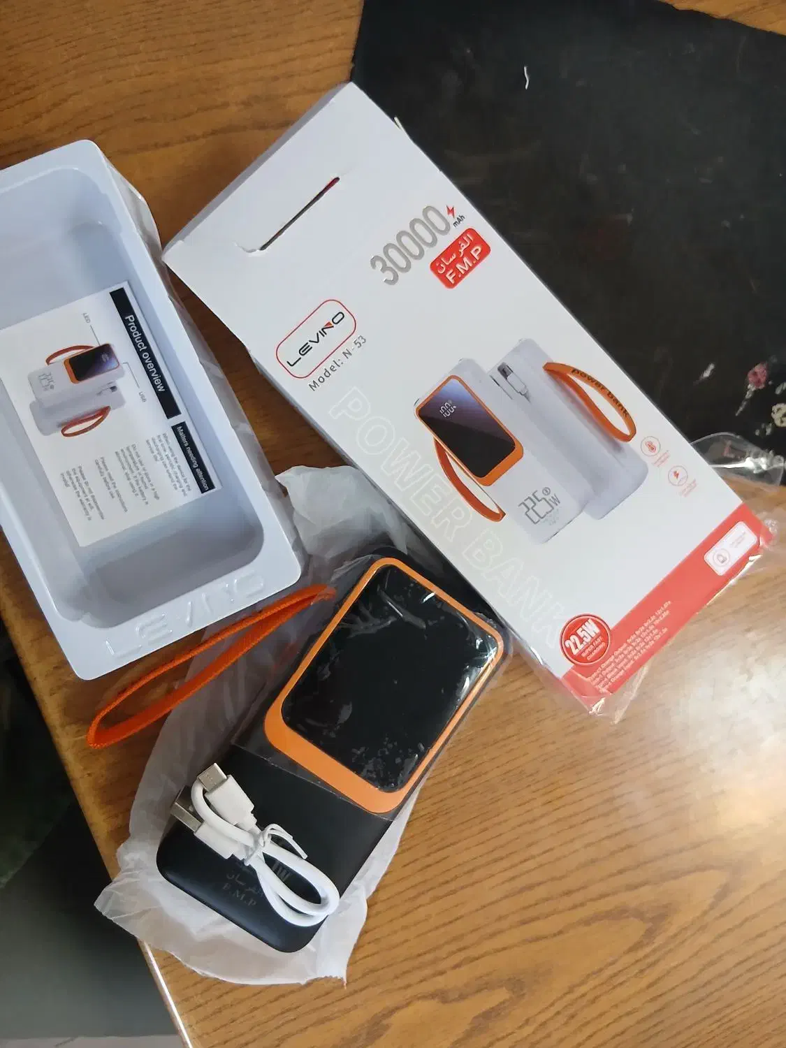 پاوربانک۳۰۰۰۰ لوینو نو آکبند|لوازم جانبی موبایل و تبلت|تبریز, |دیوار