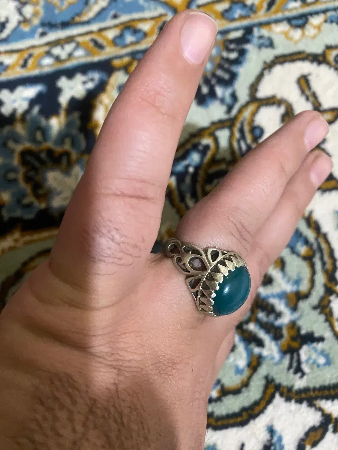 انگشتر یشم|جواهرات|صفادشت, |دیوار