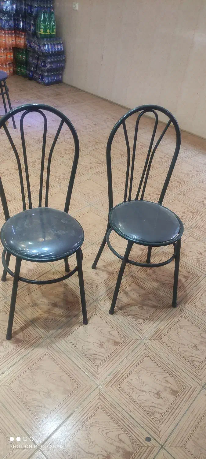 صندلی فلزی|میز و صندلی غذاخوری|فولادشهر, A4|دیوار