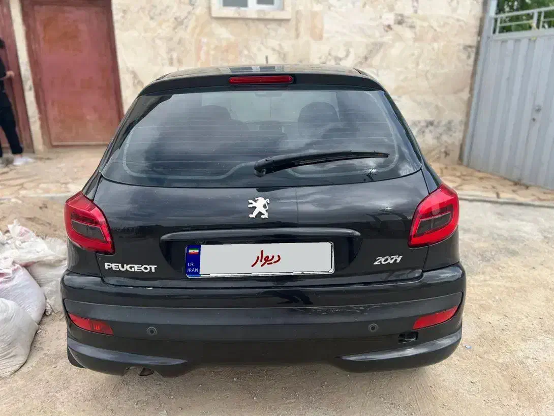 ۲۰۷ مدل۹۷ بسیار تمیز|خودرو سواری و وانت|بجنورد, |دیوار