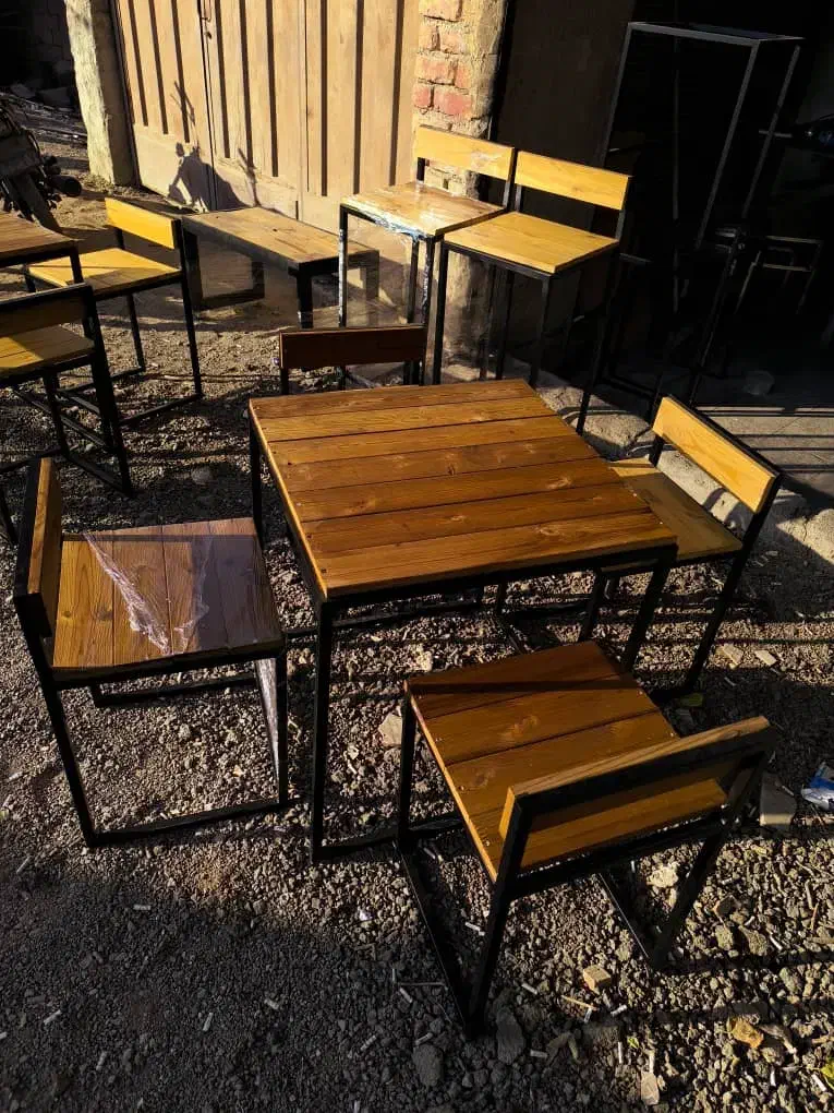 نیمکت و صندلی کافه|میز و صندلی غذاخوری|اصفهان, کوهانستان|دیوار