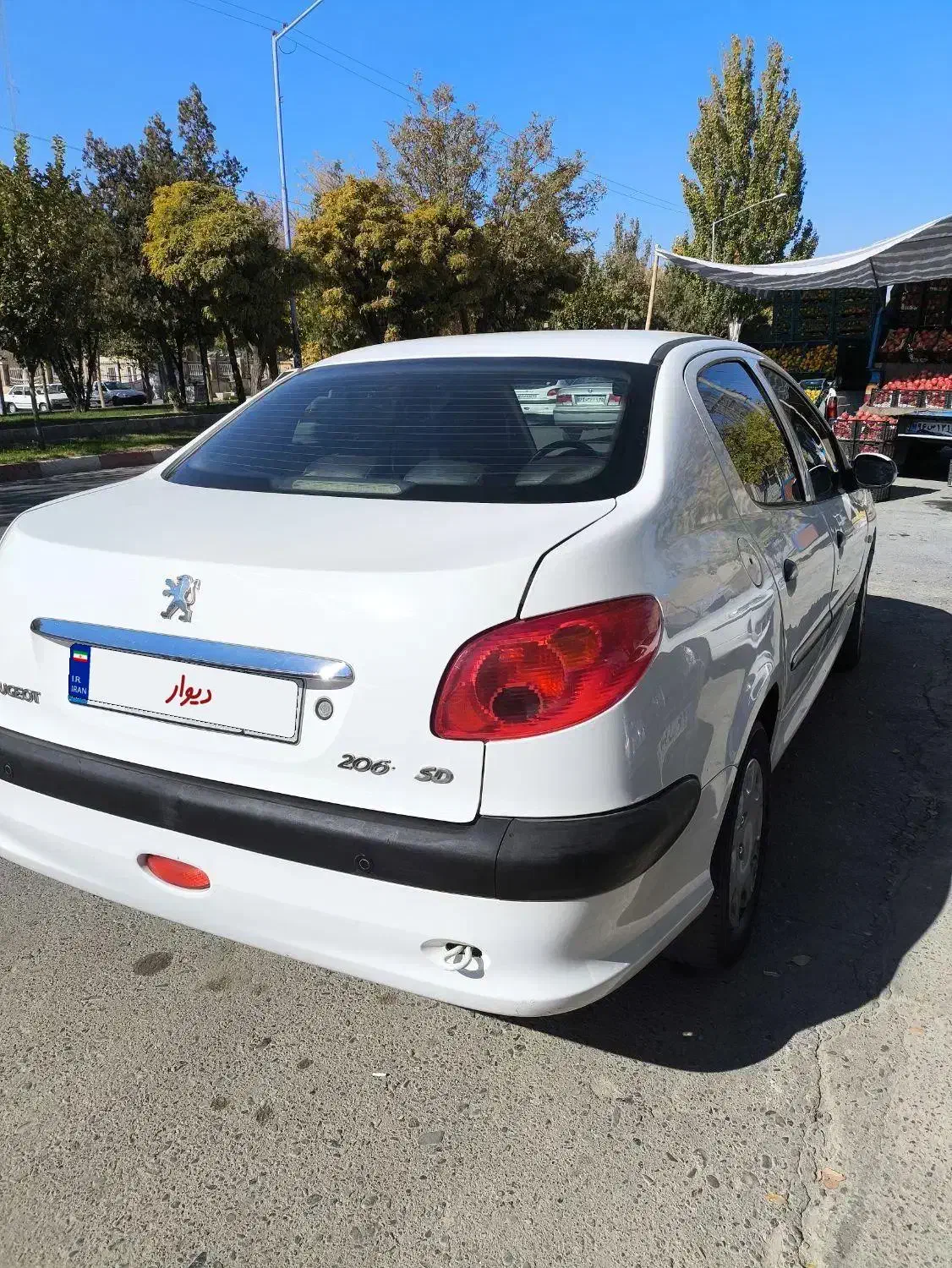 پژو ۲۰۶ sd مدل ۹۵|خودرو سواری و وانت|تبریز, |دیوار