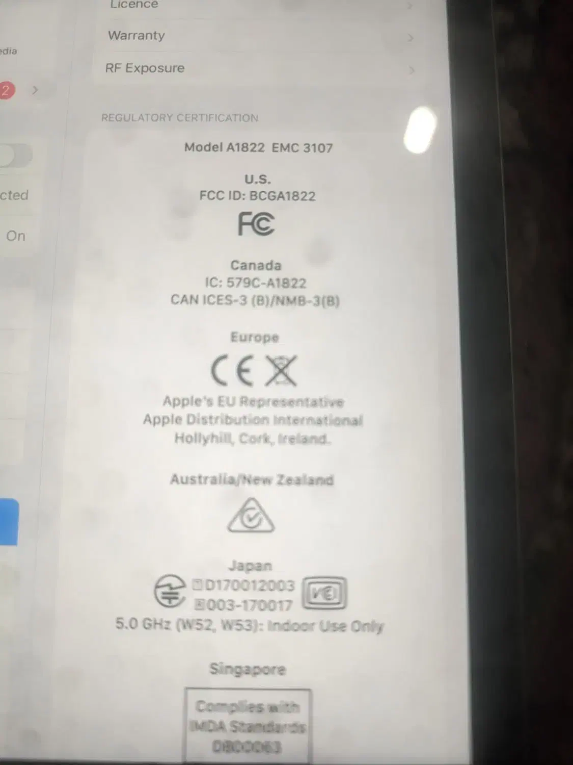 ایپد نسل ۵ wifi|تبلت|قائمشهر, |دیوار