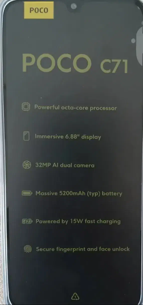 شیائومی POCO c71|موبایل|رشت, گلسار|دیوار
