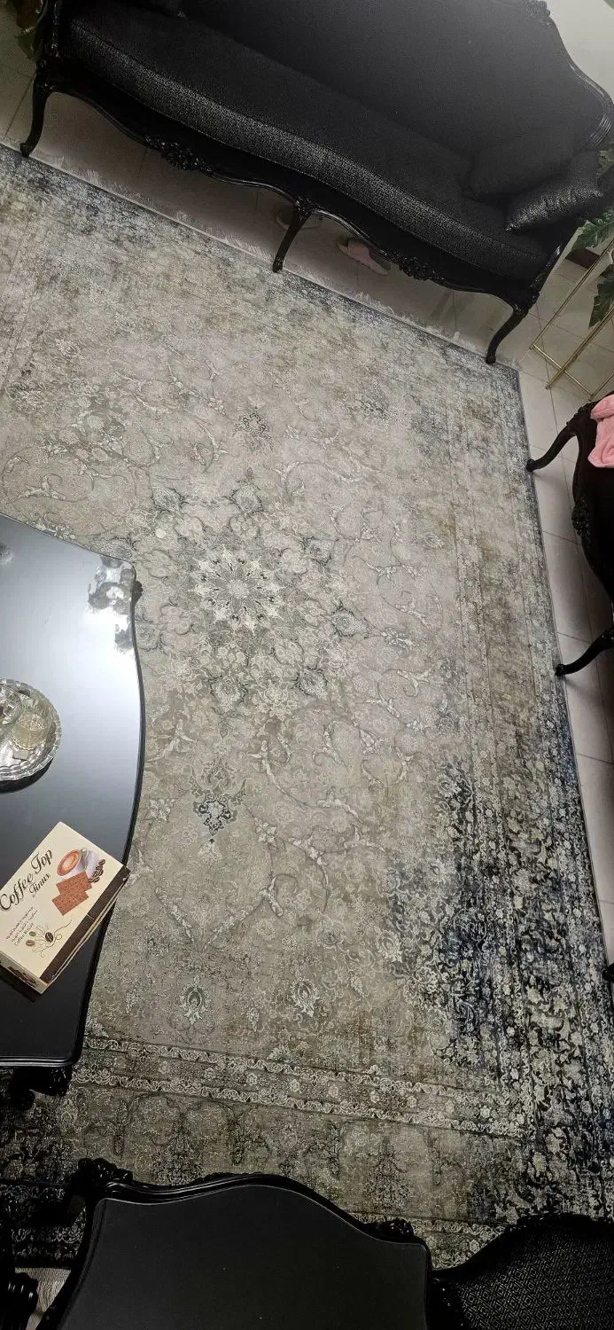 دو تخته فرش 9 متری وینتج بسیار شیک و خوش نقشه|فرش|تهران, باغ فیض|دیوار