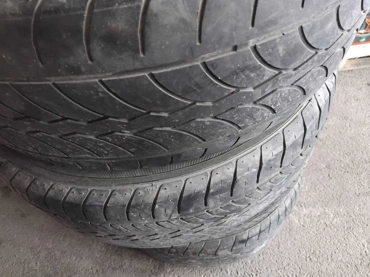 ۴ حلقه لاستیک سایز ۱۶|قطعات یدکی و لوازم جانبی|اردبیل, |دیوار