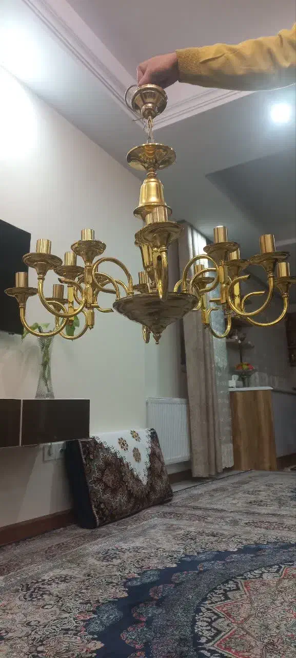 لوستر|لوستر و چراغ آویز|تهران, سبلان (لشگر)|دیوار