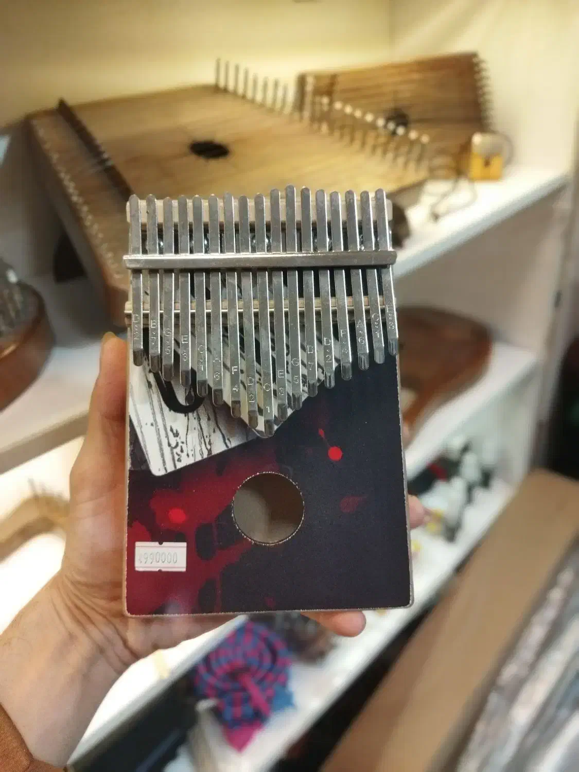 کالیمبا‌ مدل DZ فروشگاه موسیقی دنیای هنر لاهیجان|پیانو، کیبورد، آکاردئون|لاهیجان, کوه بیجار|دیوار