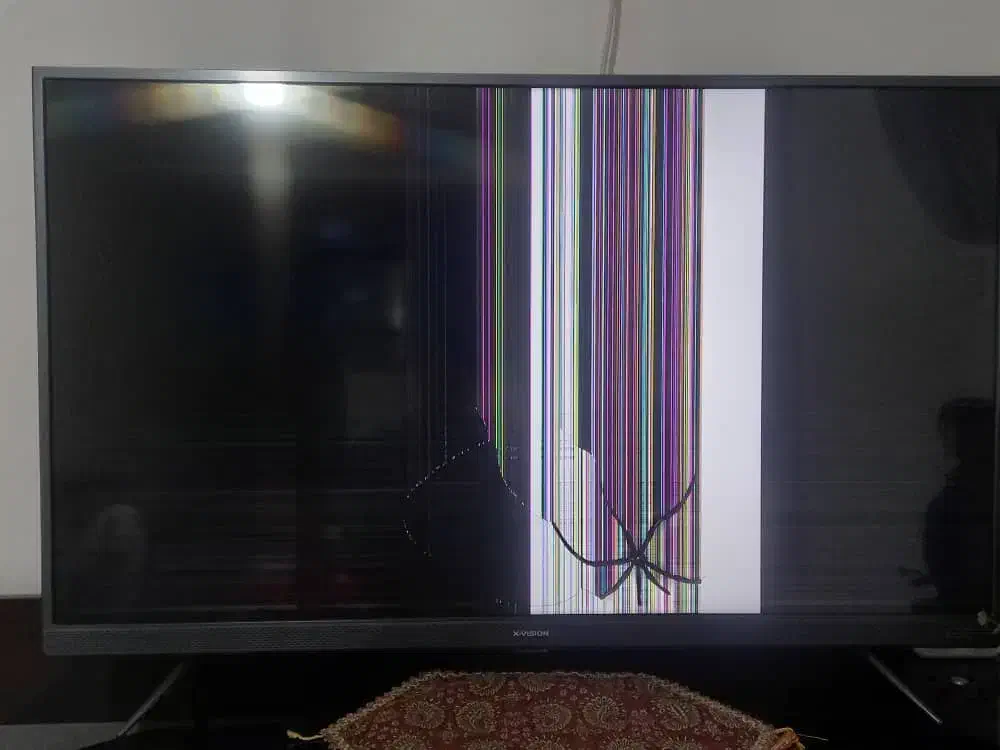 تلویزیون ایکس ویژن ۴۳ اینچ|تلویزیون و پروژکتور|رینه, |دیوار