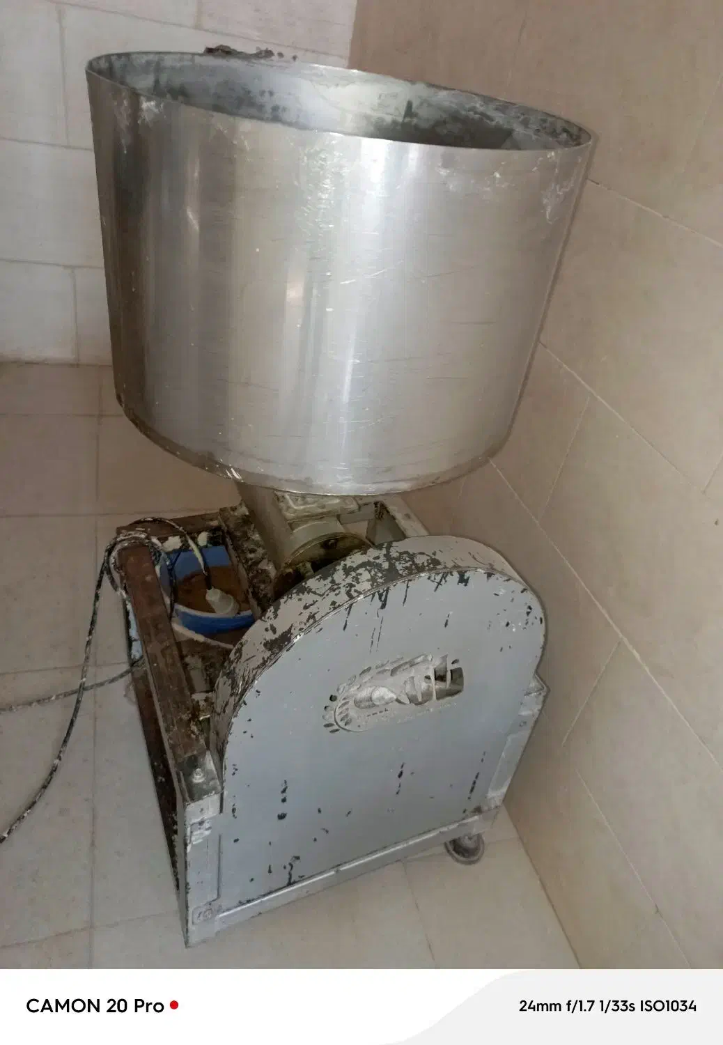 دیگ خمیر ریز سنگک اتومات|ماشینآلات صنعتی|رودان, |دیوار