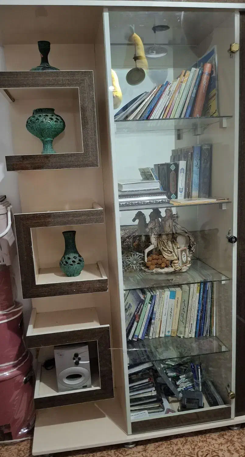 بوفه|بوفه، ویترین، کنسول|گلبهار, شهر جدید گلبهار|دیوار