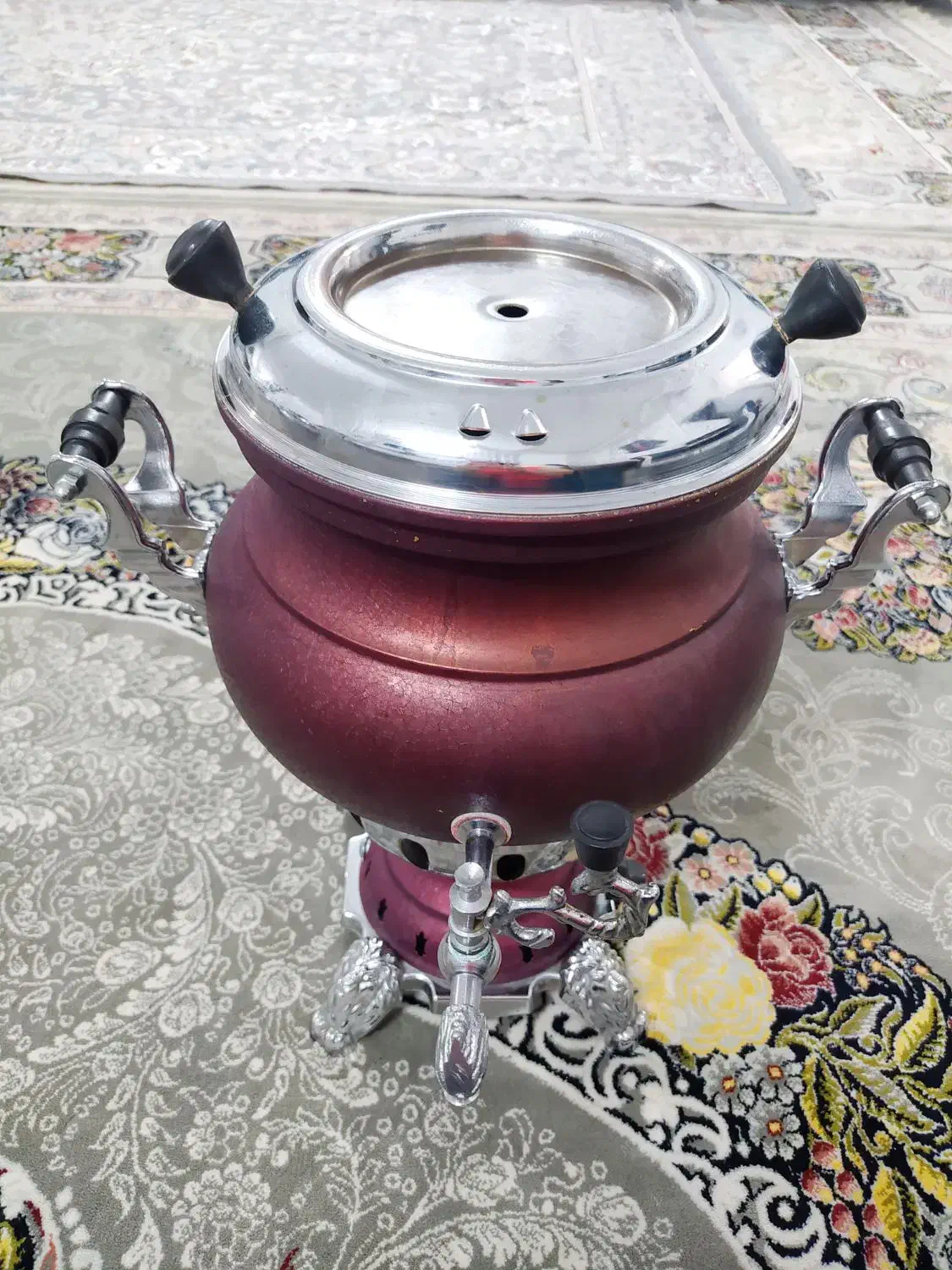 سماور گازی5 لیتری|سماور، چای‌ساز، قهوه‌ساز|مشهد, طبرسی شمالی|دیوار